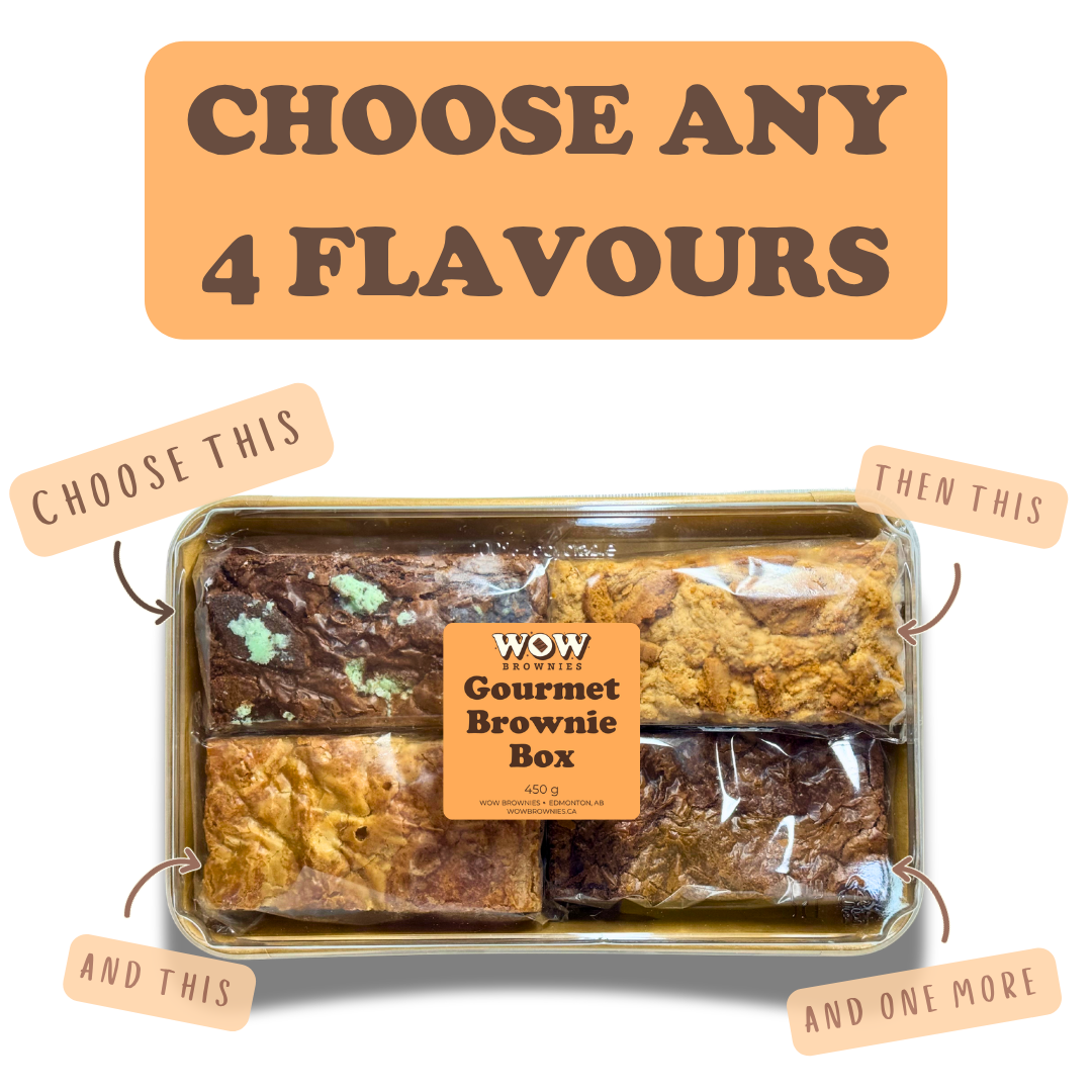 Choose Any 4 Gourmet Brownies & Blondies